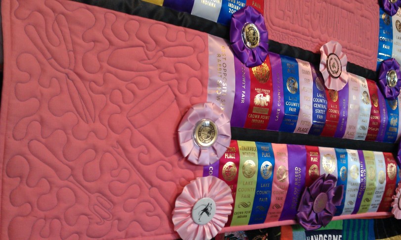 ribbon quilt left corner