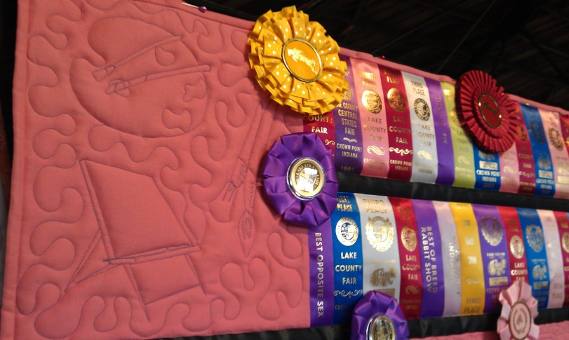 ribbon quilt up left